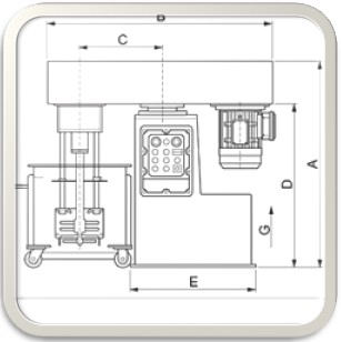 籃式砂磨機(jī)示意圖