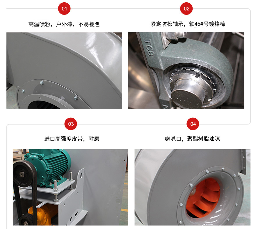 XFD系列前傾離心通風(fēng)機(jī)