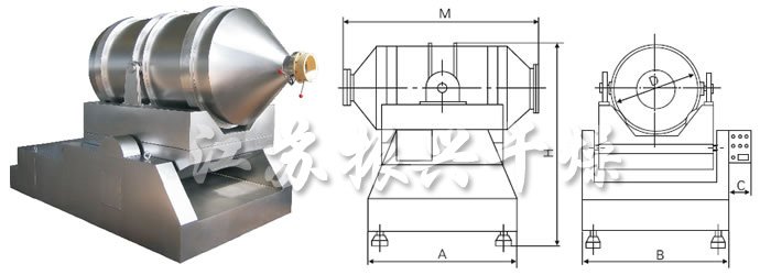 EYH系列二維運動混合機(jī)