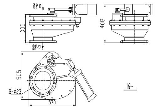 JXT200旋轉(zhuǎn)進(jìn)料閥