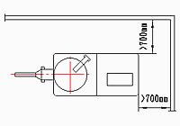 GSL系列高效濕法混合制粒機(jī)平面布置圖