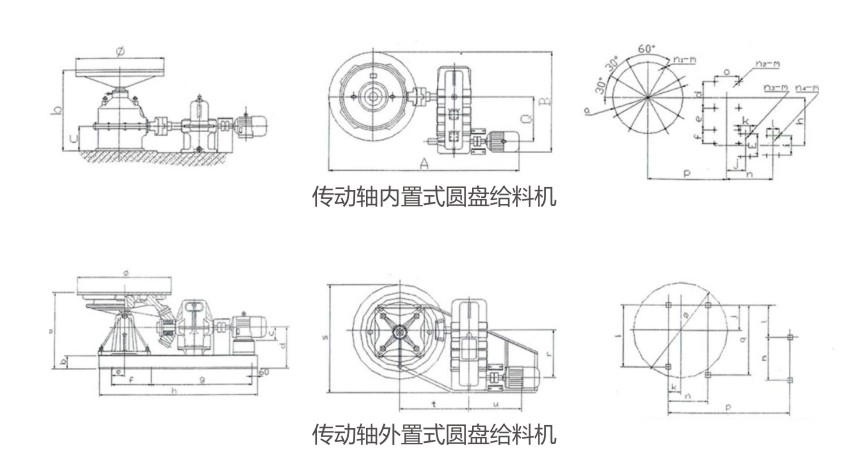 PZ圓盤給料機(jī)結(jié)構(gòu)簡圖-河南振江機(jī)械