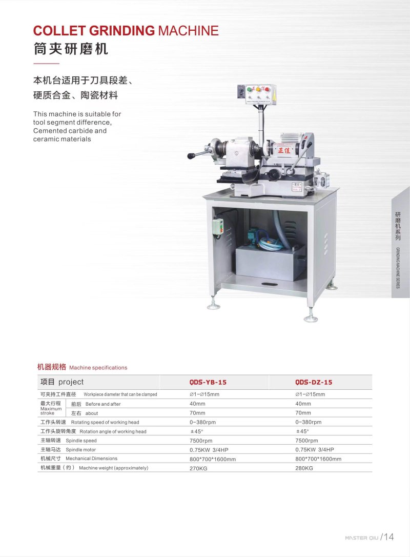 筒夾研磨機