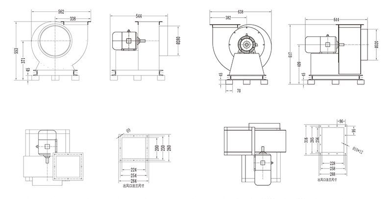 4-72系列離心通風(fēng)機