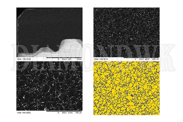 河南萬克金剛石復合片 LTD R1313 SEM 檢測